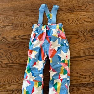 BODEN ALL WEATHER WATERPROOF SKI SNOW TROUSERS PANTS Surfboard Blue AGES 4/5